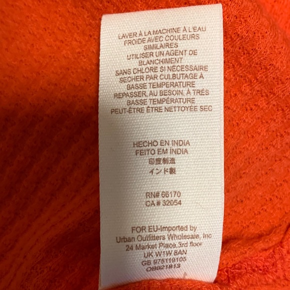 Free People Parisian Nights Top XS in Vermillion - Picture 12 of 12